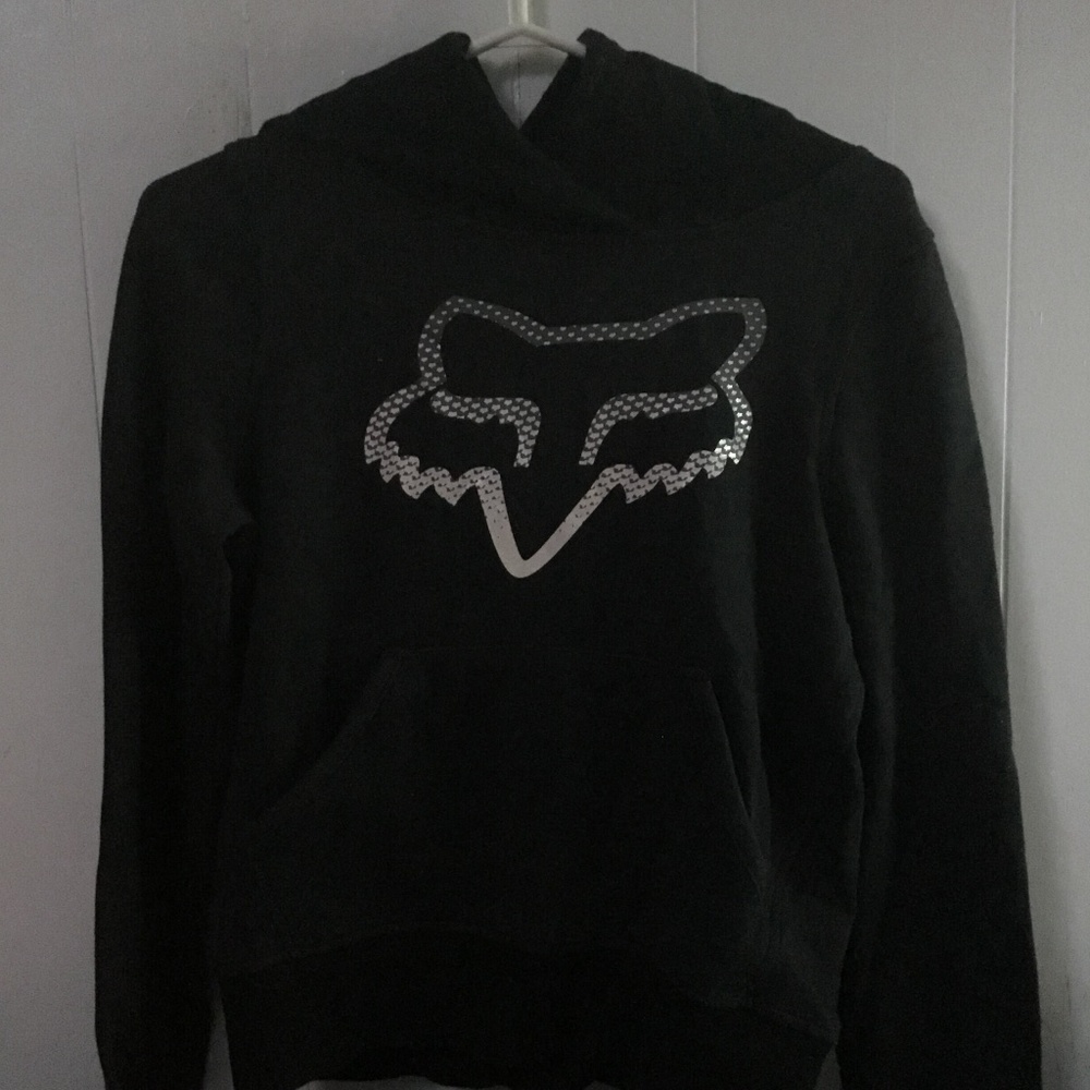 Dark Grey fox hoodie